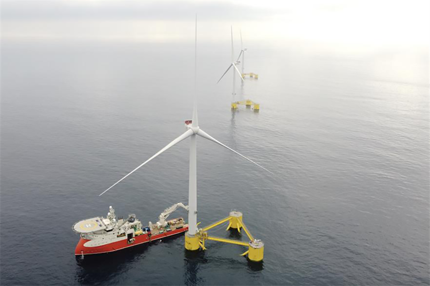 Members of BlueFloat’s senior management team helped develop EDPR’s WindFloat Atlantic project