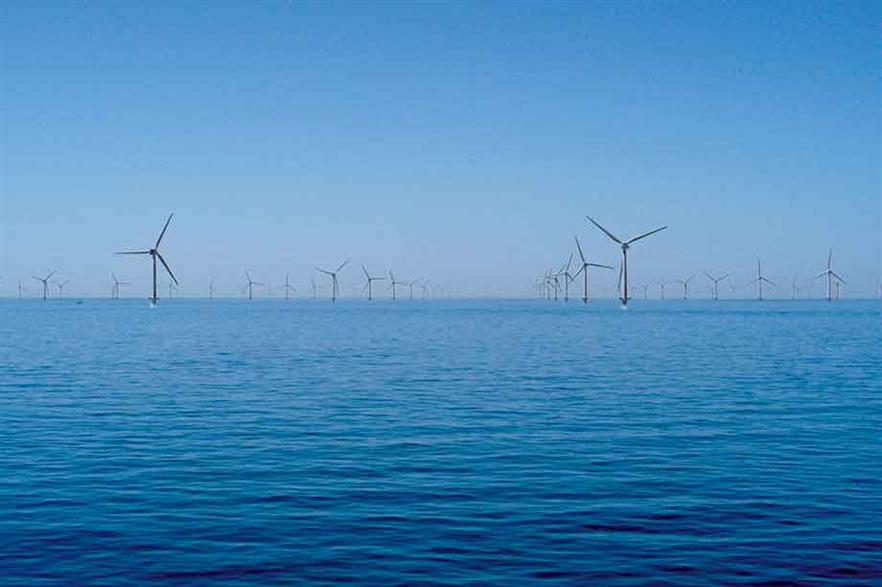 What could have been… Computer-generated image of the Cape Wind project