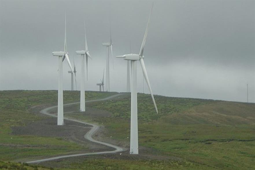 Falck's projects include Cefn Croes wind farm in Wales 