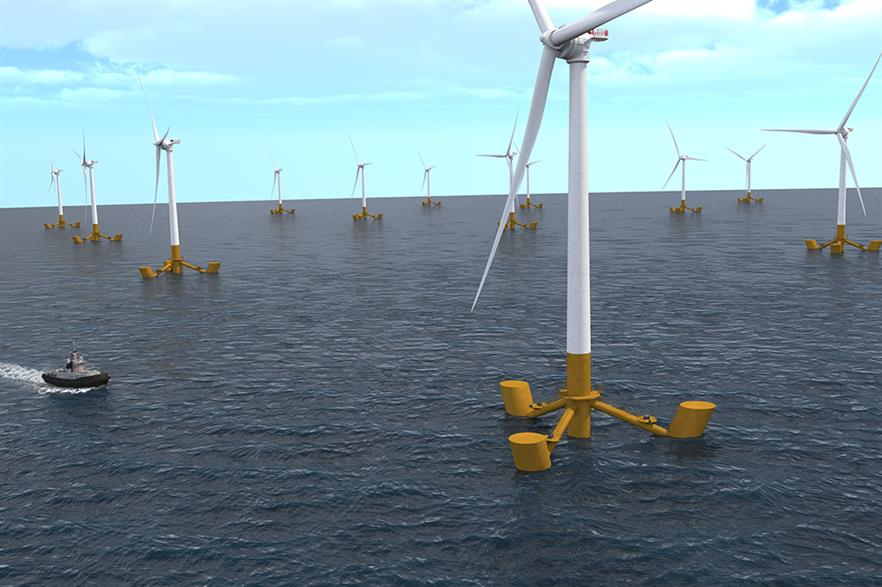 Eolfi and CGN will use GE Haliade turbines on DCNS-designed floating platforms 