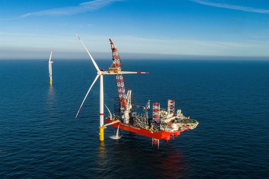 EnBW's Hohe See and Albatros offshore wind projects were installed in 2019