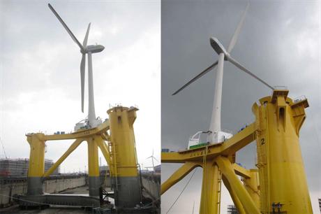 Fukushima floating turbine starts operating