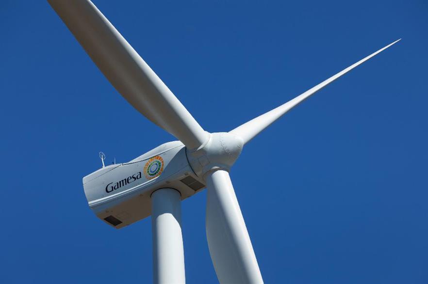 Gamesa will service the turbines for four and a half years