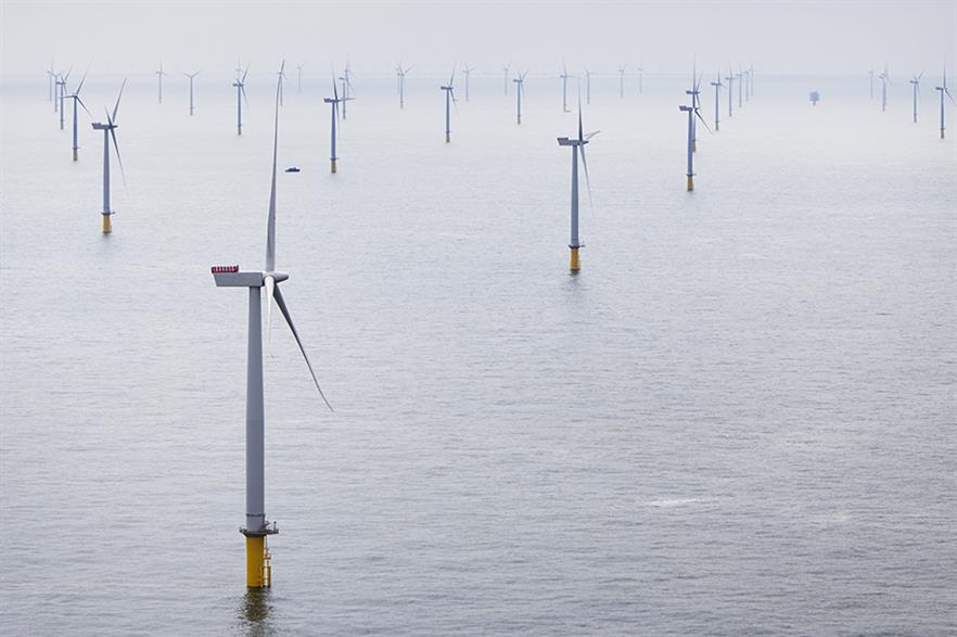 The 630MW London Array is currently the UK's largest offshore wind farm