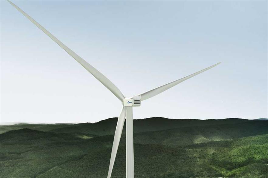 Nordex's new 3MW turbine