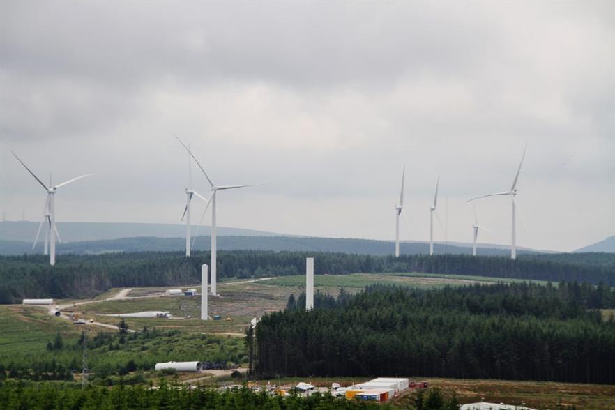 Vattenfall's largest onshore development, the 228MW Pen y Cymoedd wind farm in Wales