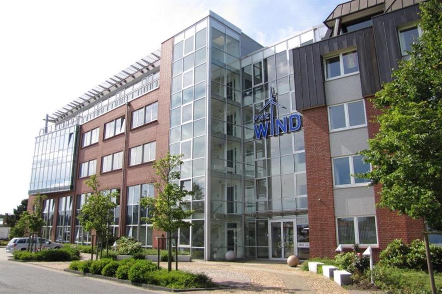 PNE headquarters at Cuxhaven in Germany