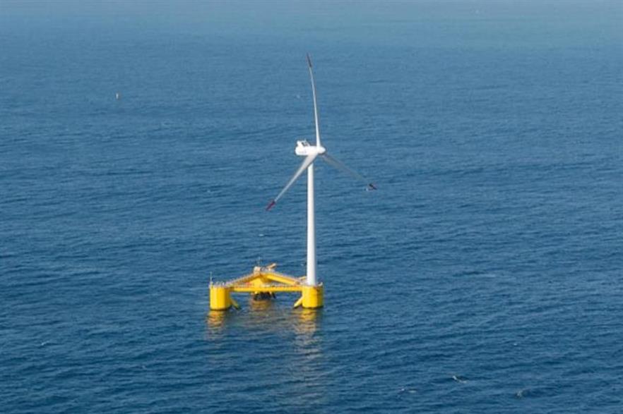 Principle Power installed a 2MW prototype of the WindFloat off the coast of Portugal in 2012