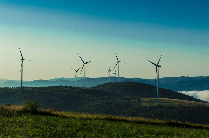 Enel's Sfânta Elena wind plant in Romania is among the assetts included in the deal (Image credit: Enel)