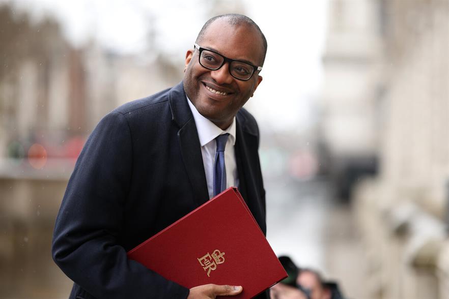 Business secretary Kwasi Kwarteng is thought to favour relaxing planning rules on new wind farms (pic credit: Getty)