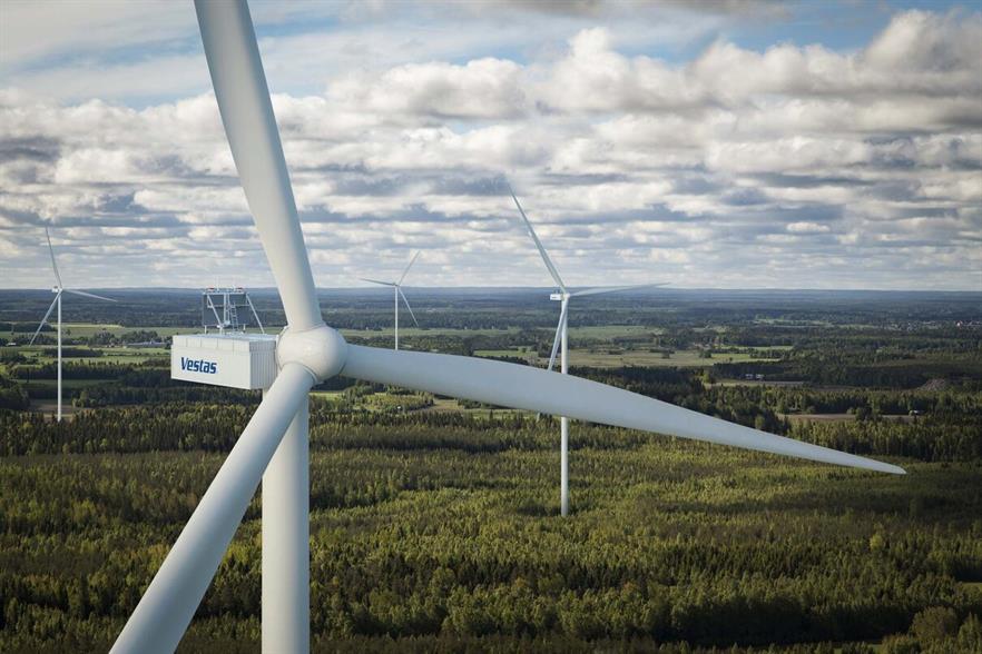 Vestas has increased rotor size by ten metres to cope with low wind conditions