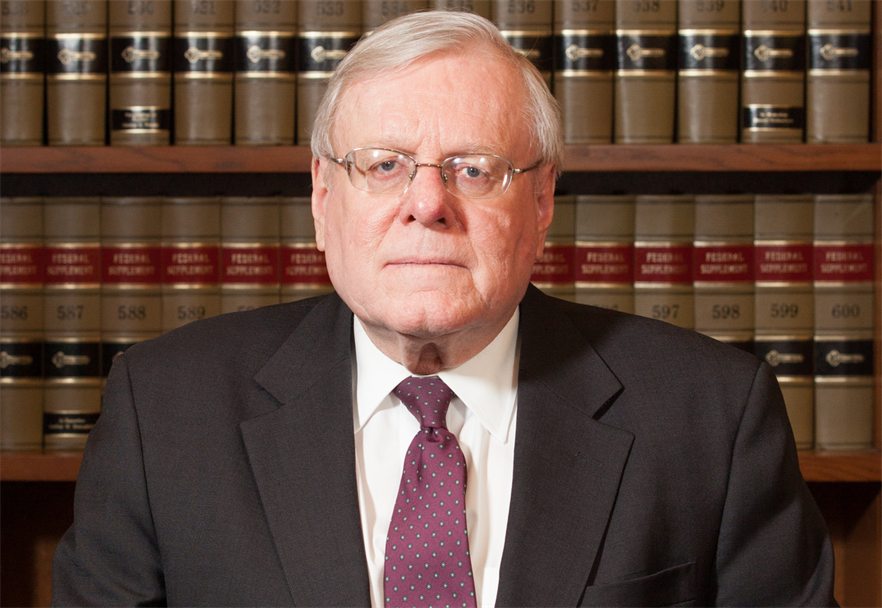 Boston District Court's Judge William Young is presiding over the patent dispute (Image provided by the U.S. District Court for the District of Massachusetts)