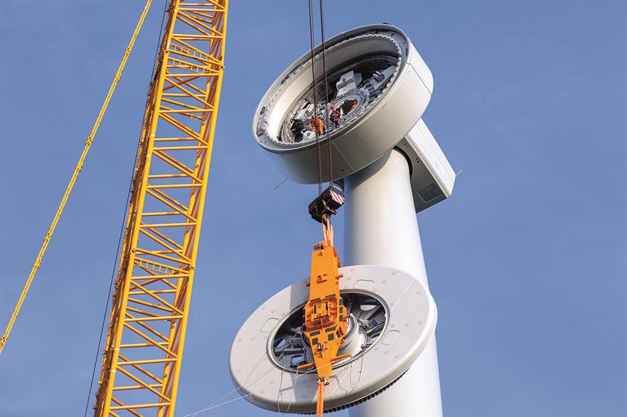 Enercon installed the prototype of its new EP3 platform in the first half of 2019 (pic: Klaas Eissens / Enercon)