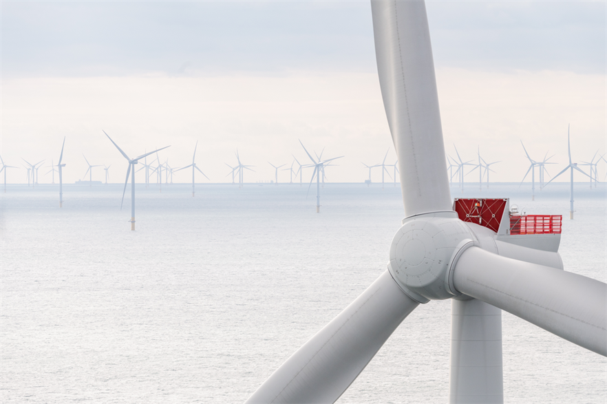 Ørsted was the first developer to commit to building an offshore wind farm for less than €100/MWh when its €72.70/MWh bid won the competitive tender for the Borssele 1 & 2 project off the Netherlands in 2016 (pic credit: SGRE)
