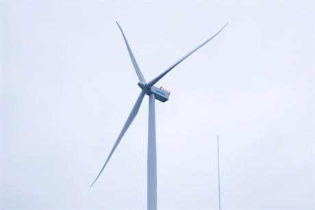 Siemens' 4MW turbine will be installed at Sandbank