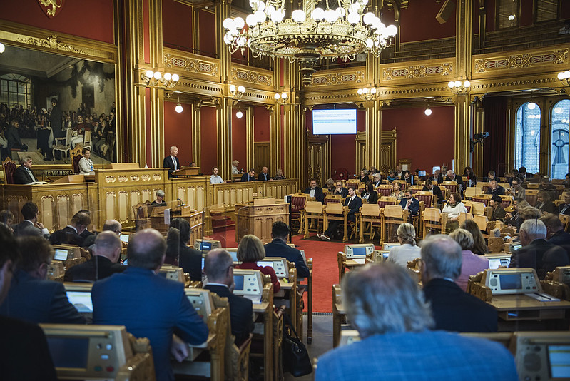 Wind power is being debated in Norway's parliament, the Storting (pic: Stortinget)