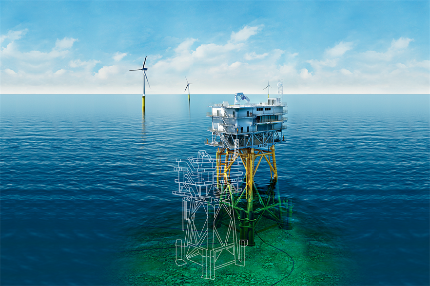 Ramboll's digital twin technology offers the potential to increase lifetime of offshore wind structures 