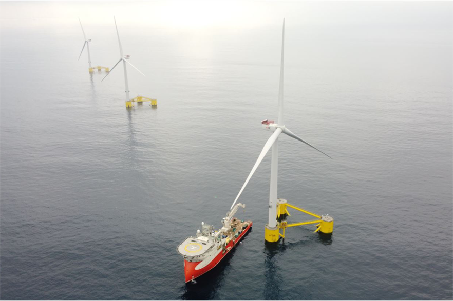 The joint venture includes floating offshore developers who helped deliver the WindFloat Atlantic project (pic: EDPR)