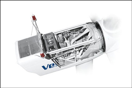 A Vestas V90 nacelle