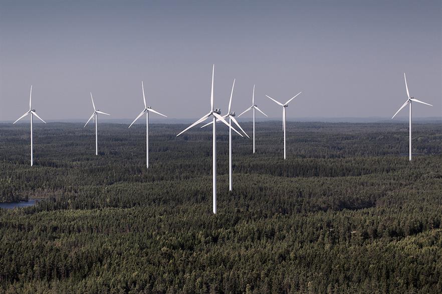 Sweden had the lowest market prices for wind (€29/MWh) in Q3 2020, according to LevelTen Energy (pic credit: Vestas)