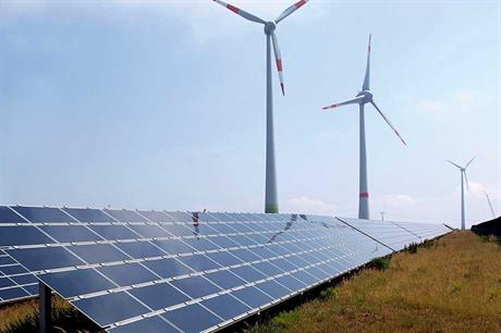 Wind and solar power are being brought together for 250MW hybrid project (pic: Armin Kübelbeck)