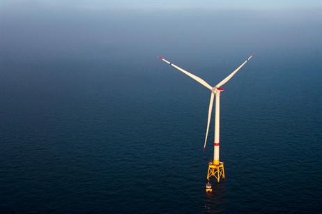 The Alstom Haliade at the Belwind offshore project