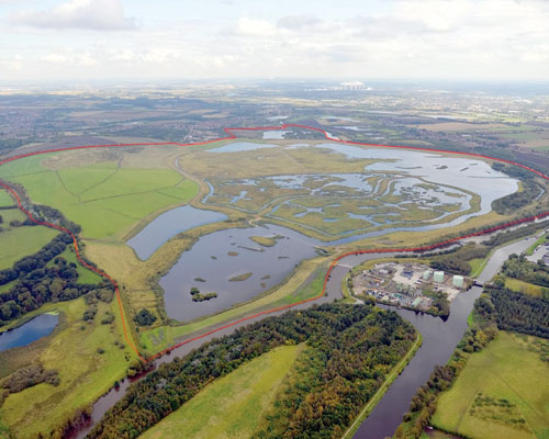 The former opencast coal mine at St Aidans near Leeds has been fully restored. It is now open for activities such as walking, cycling and horse riding. Credit: Harworth Estates