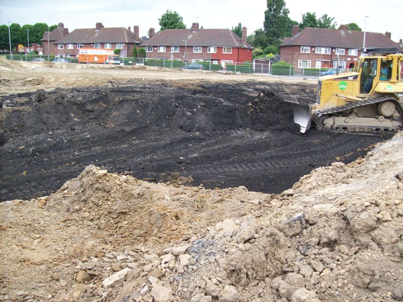 Mineral sterilisation Extract coal before building work Mineral and