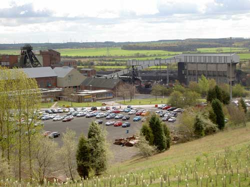 Thoresby Colliery (Image Credit: Nottinghamshire CC)