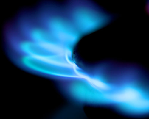 Gas flame. Credit: p_a_h