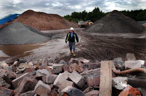 Aggregates: industry must find alternative sources for material as global demand increases (Image credit: Graham Flack)