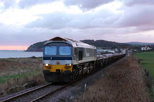 Minehead flood defence: around 7,000 tonnes of stone is being used in the emergency repair scheme (Image credit: Hanson UK)