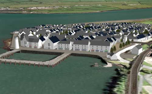 Magheramorne: Lafarge Cement UK recently received outline planning permission for the fifth WWF-endorsed One Planet Living community (Image credit: Lafarge Cement UK)
