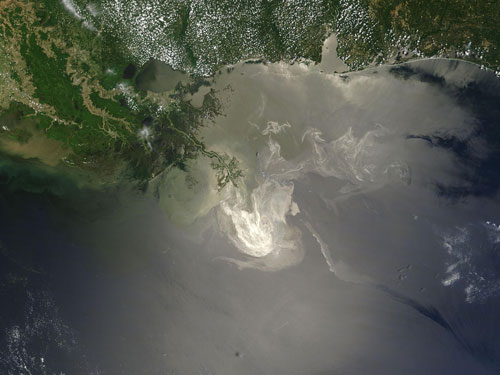 Gulf of Mexico: extensive compensation costs (Image credit: NASA)