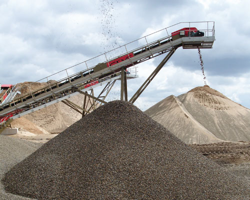 Aggregates. Credit: CDE Global