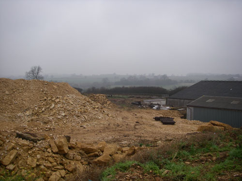 Lidstone: proposal for small scale quarry at farm was withdrawn after being recommended for refusal (Image credit: Oxfordshire County Council)