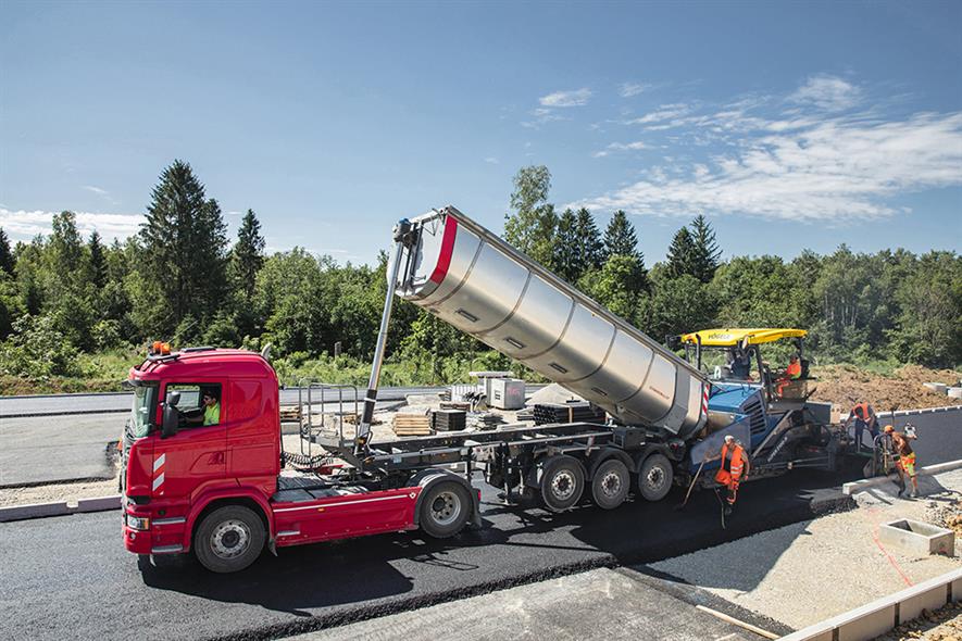 BASF claims the bitumen additive extends road life span by up to 50%. Photograph: BASF