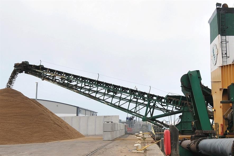 The Newhaven Port project in East Sussex revived transport infrastructure which had been dormant for 30 years. Photograph: Brett Aggregates