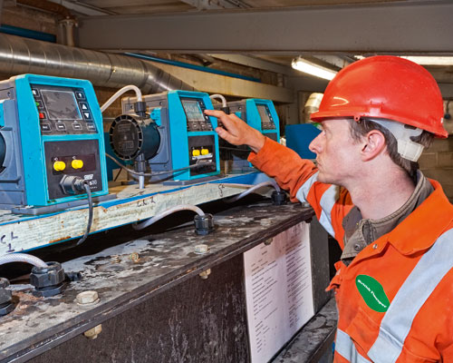 The pump system offers better chemical metering. Credit: Watson-Marlow Pumps Group
