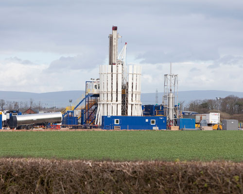 Cuadrilla Resources's site near Blackpool. Credit: Cuadrilla