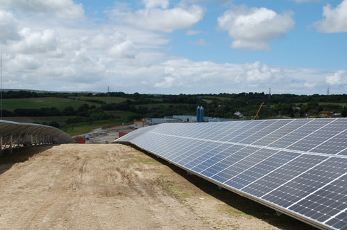 Wheal Jane: Cornish site for £4 million solar farm that will include around 6,000 photovoltaic panels