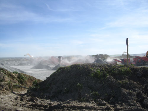Dust can harm employees’ health, reduce visibility, damage equipment and annoy neighbours