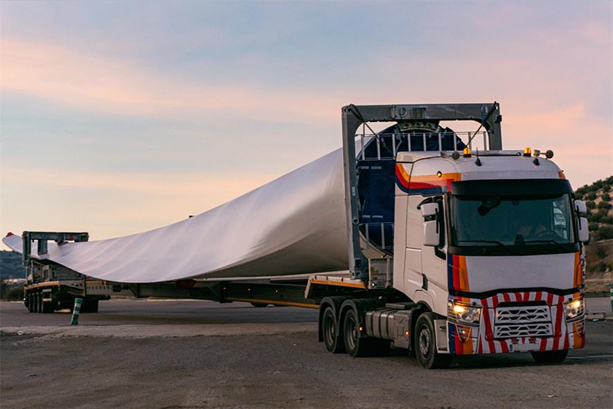 Reusing the wind turbines is expected to cut the carbon generated by concrete reinforcement by up to 90%