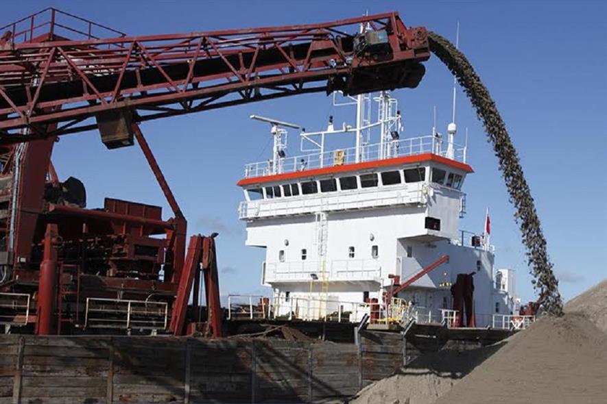 Ten per cent of the licensed sea bed area was dredged in 2019. Photograph: BMAPA