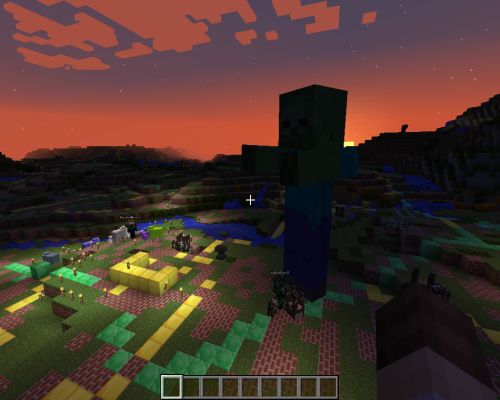 Serious fun: geologists tap into Minecraft imagery. Picture: BGS