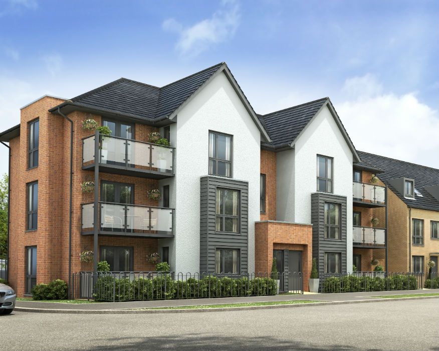 Construction output is expected to grow in the next two years. Picture: Barratt