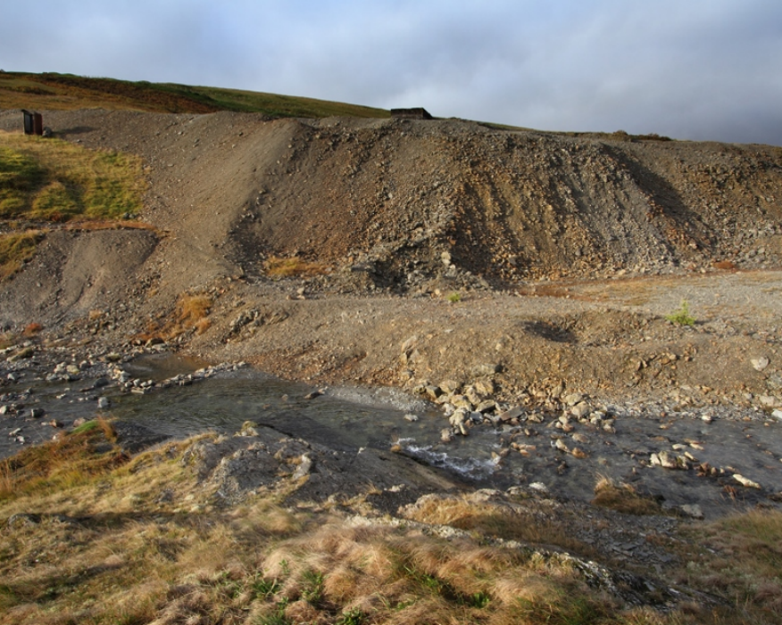 Dylife mine pollutes over 35km of river. Picture: Paul Edwards/NRW