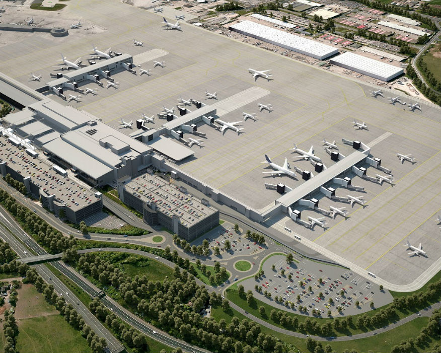 Laing O’Rourke is helping transform Manchester airport. Picture: Manchester Airport