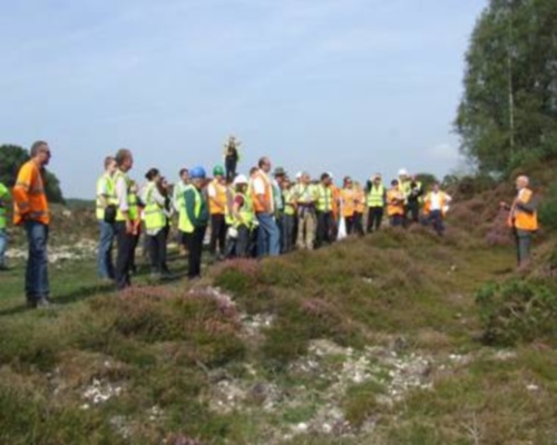 The Restore project has used field trips to unite experts from across Europe. Picture: NAM