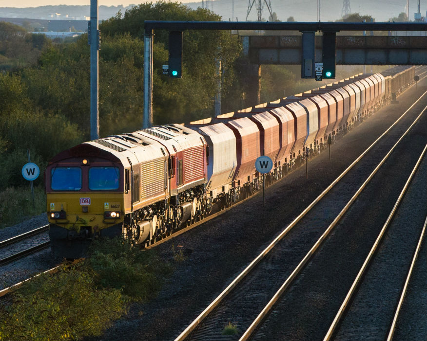 Rail depots and wharves are crucial for delivery of aggregates in London. Picture: Cemex